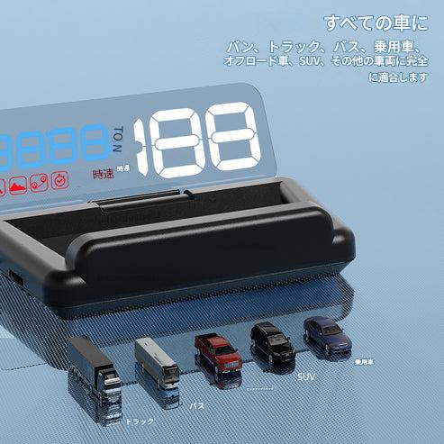GEYIREN C500 HUD – スマートプロジェクションでより安全なドライビングを!