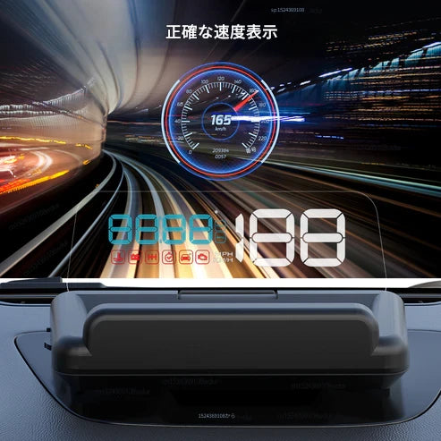 GEYIREN C500 HUD – スマートプロジェクションでより安全なドライビングを!