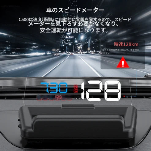 GEYIREN C500 HUD – スマートプロジェクションでより安全なドライビングを!