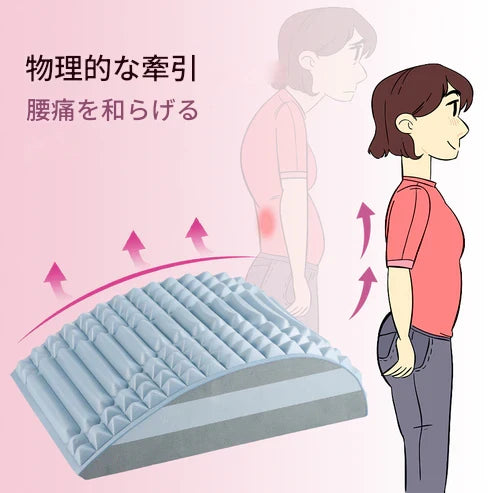 リラックスフィットネスストレッチベンチ – 腰の痛みにさよなら&姿勢改善!