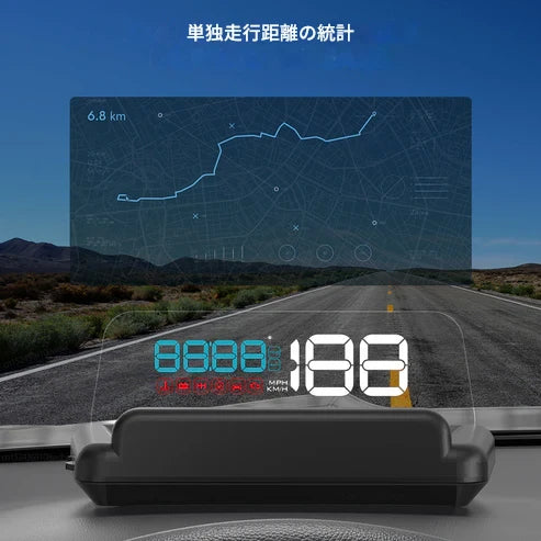 GEYIREN C500 HUD – スマートプロジェクションでより安全なドライビングを!