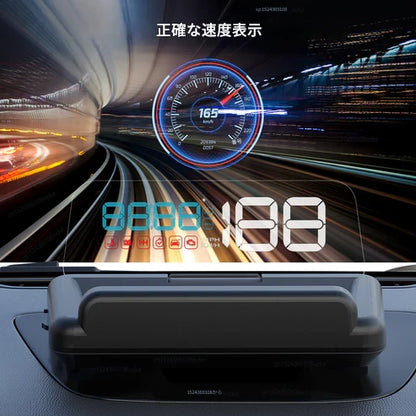GEYIREN C500 HUD – スマートプロジェクションでより安全なドライビングを！